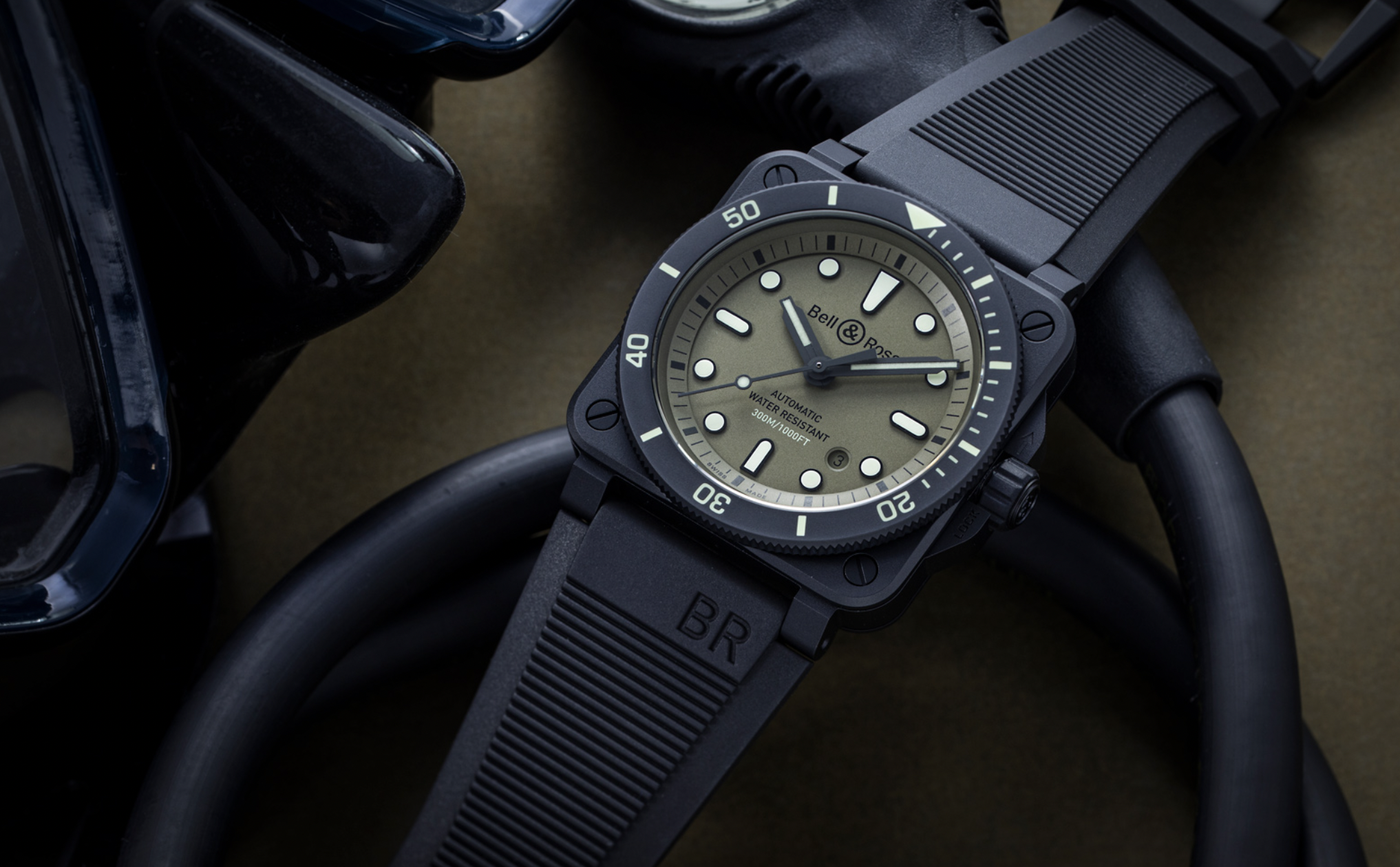 Watch Review: The New Limited Edition Bell & Ross BR 03-92 Diver Military